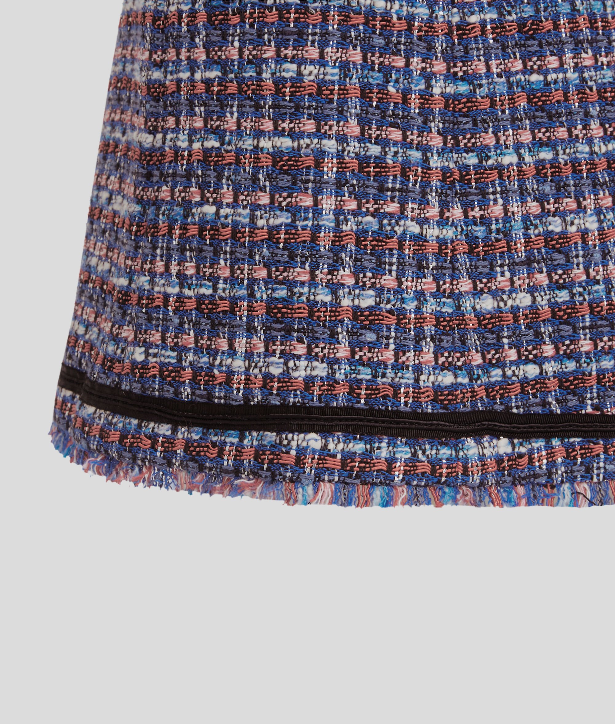 (image for) Efficient Bouclé A-line Mini Skirt